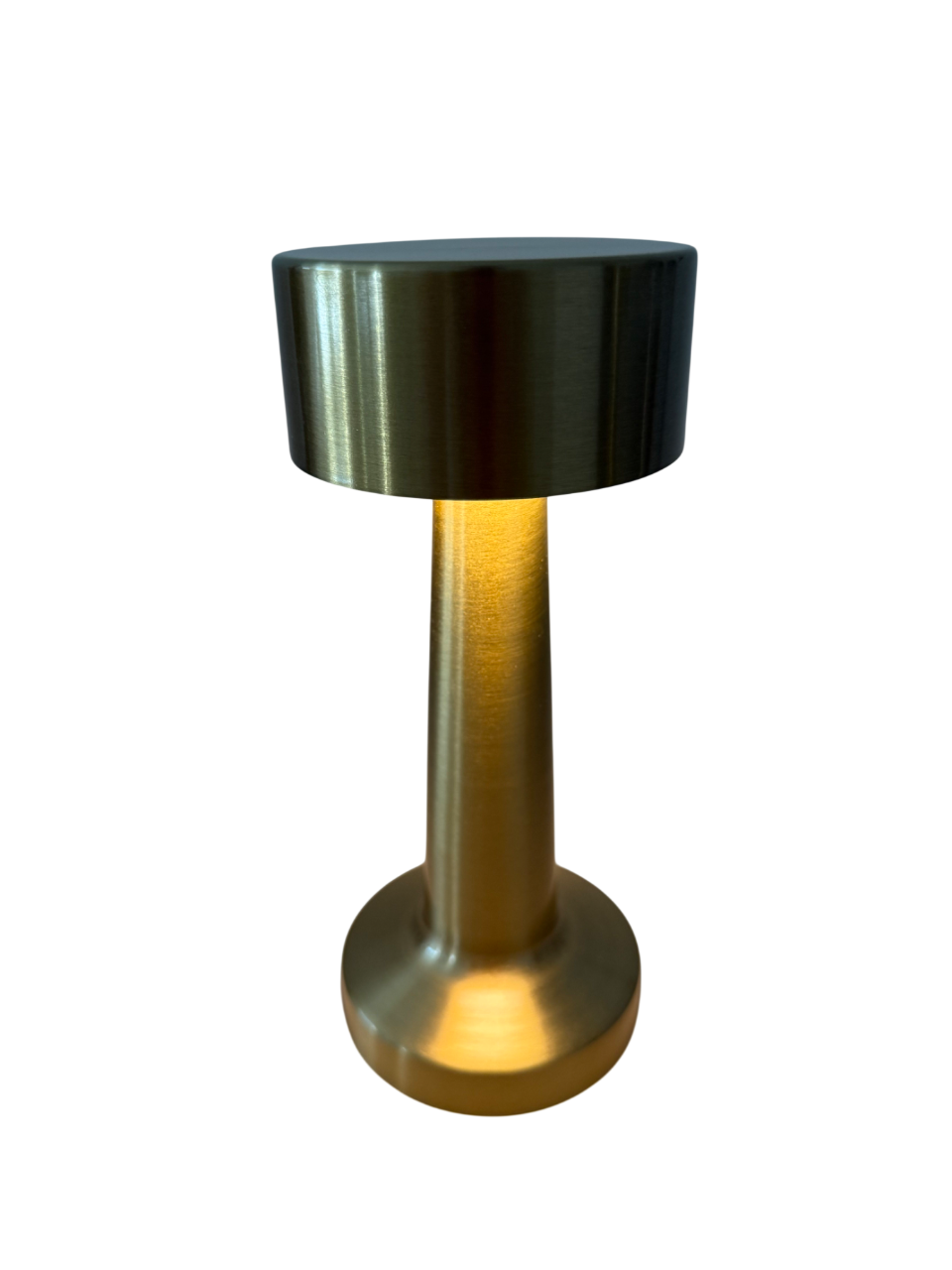 Limitierte Golden Minimal LED-Tischlampe – minimalistisch & warm