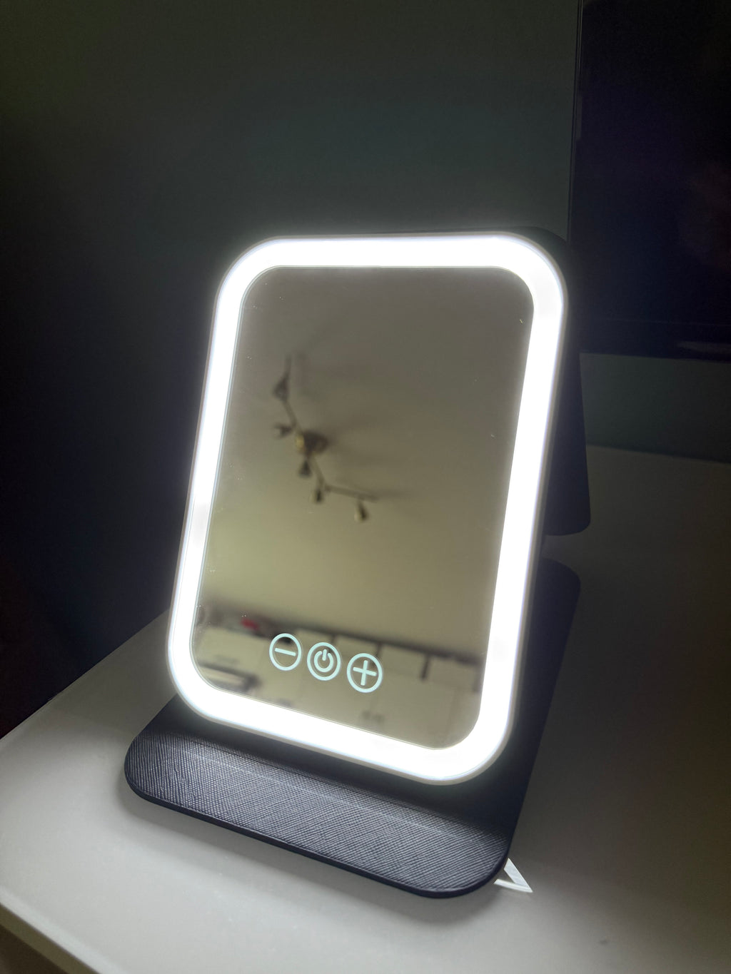 „MirrorPad Black“ - Kosmetikspiegel