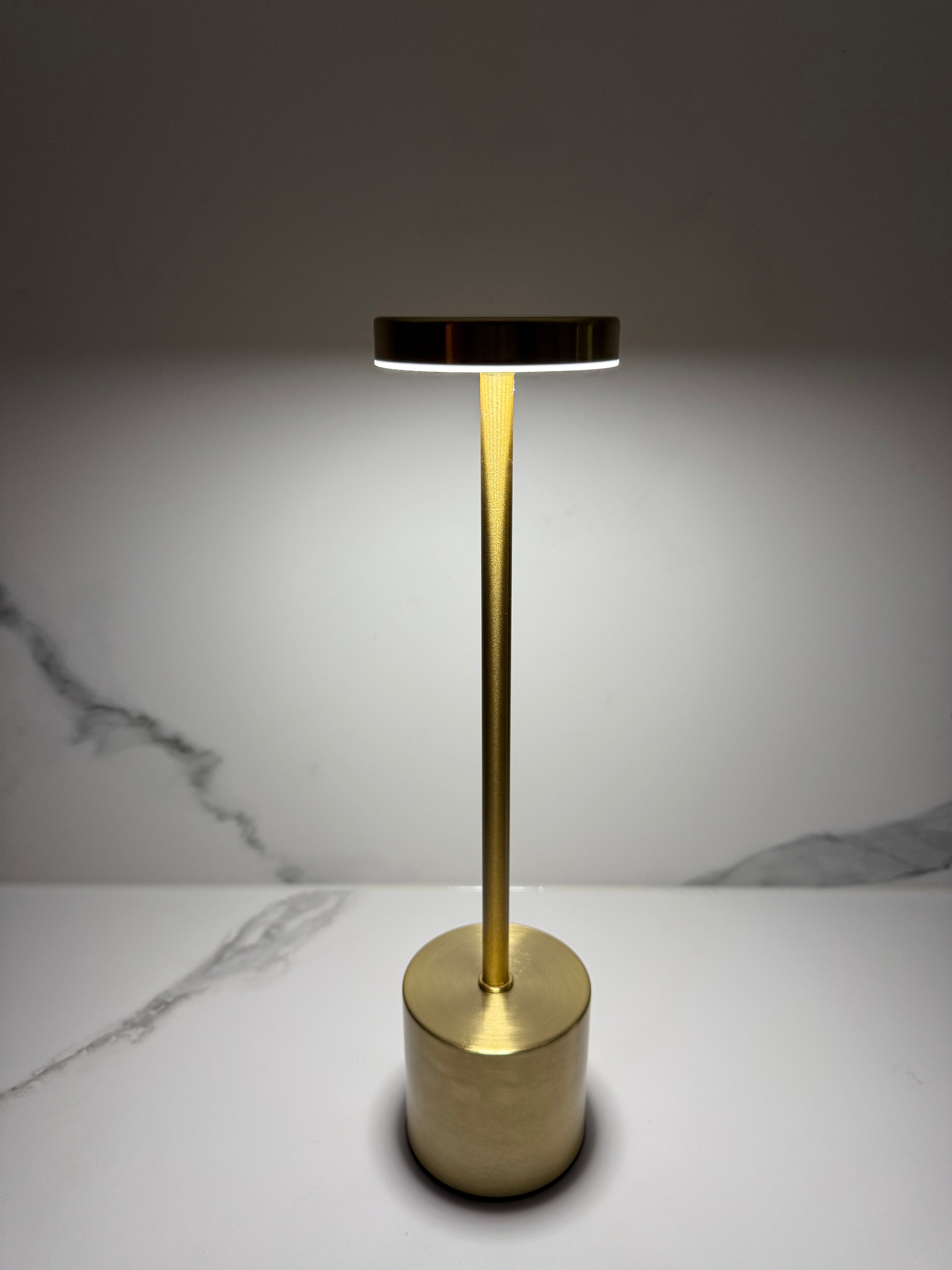 Aurora Gold Touch - Edle LED-Tischlampe in Gold