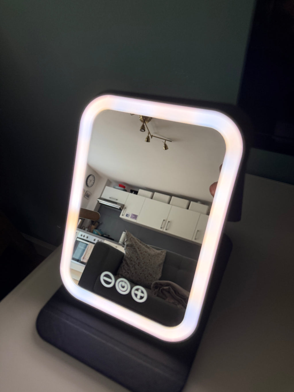 „MirrorPad Black“ - Kosmetikspiegel