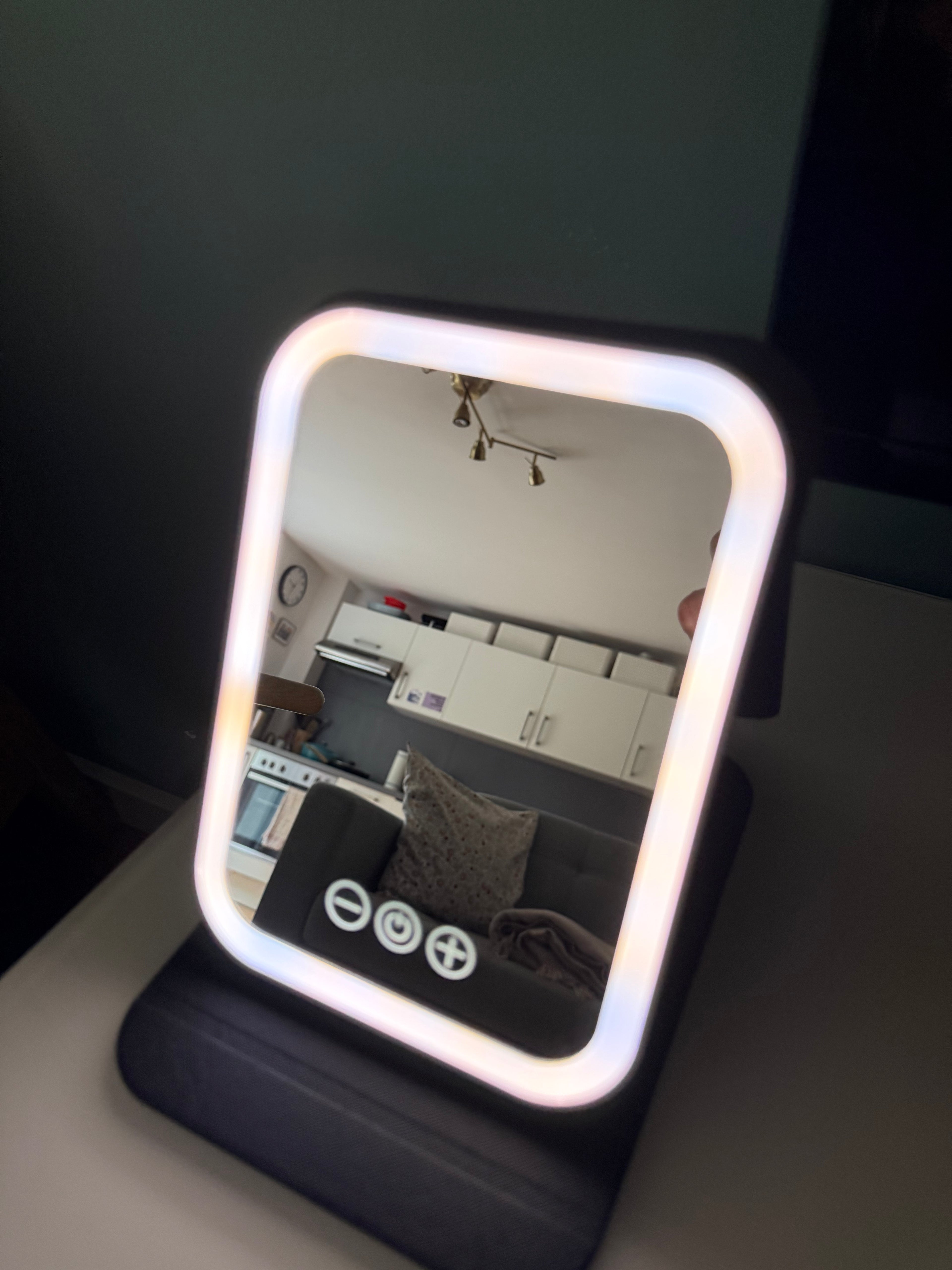 „MirrorPad Black“ - Kosmetikspiegel