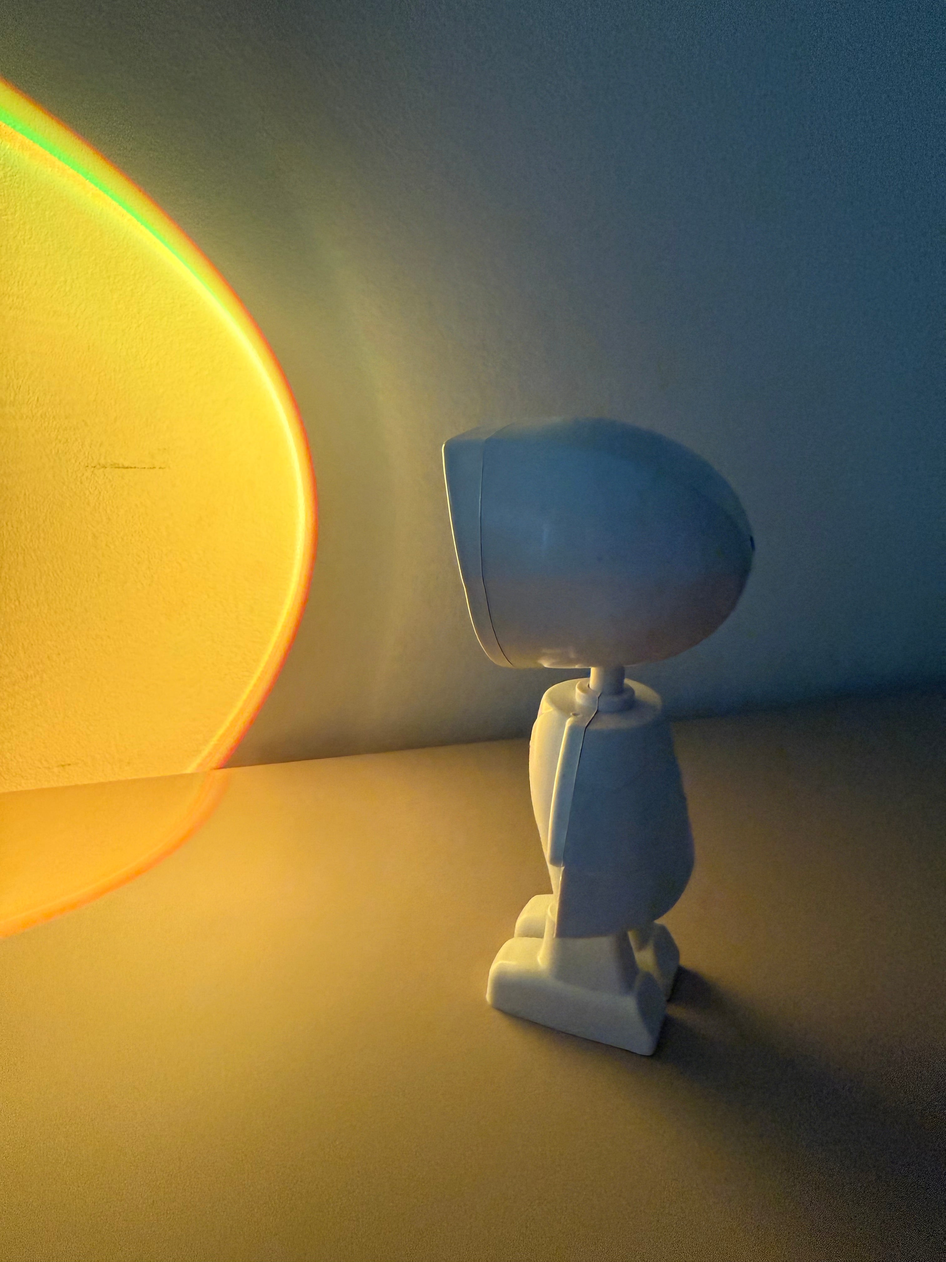 Coole Actionfigur mit Sunset-LED - Nachtlicht & Spielzeug