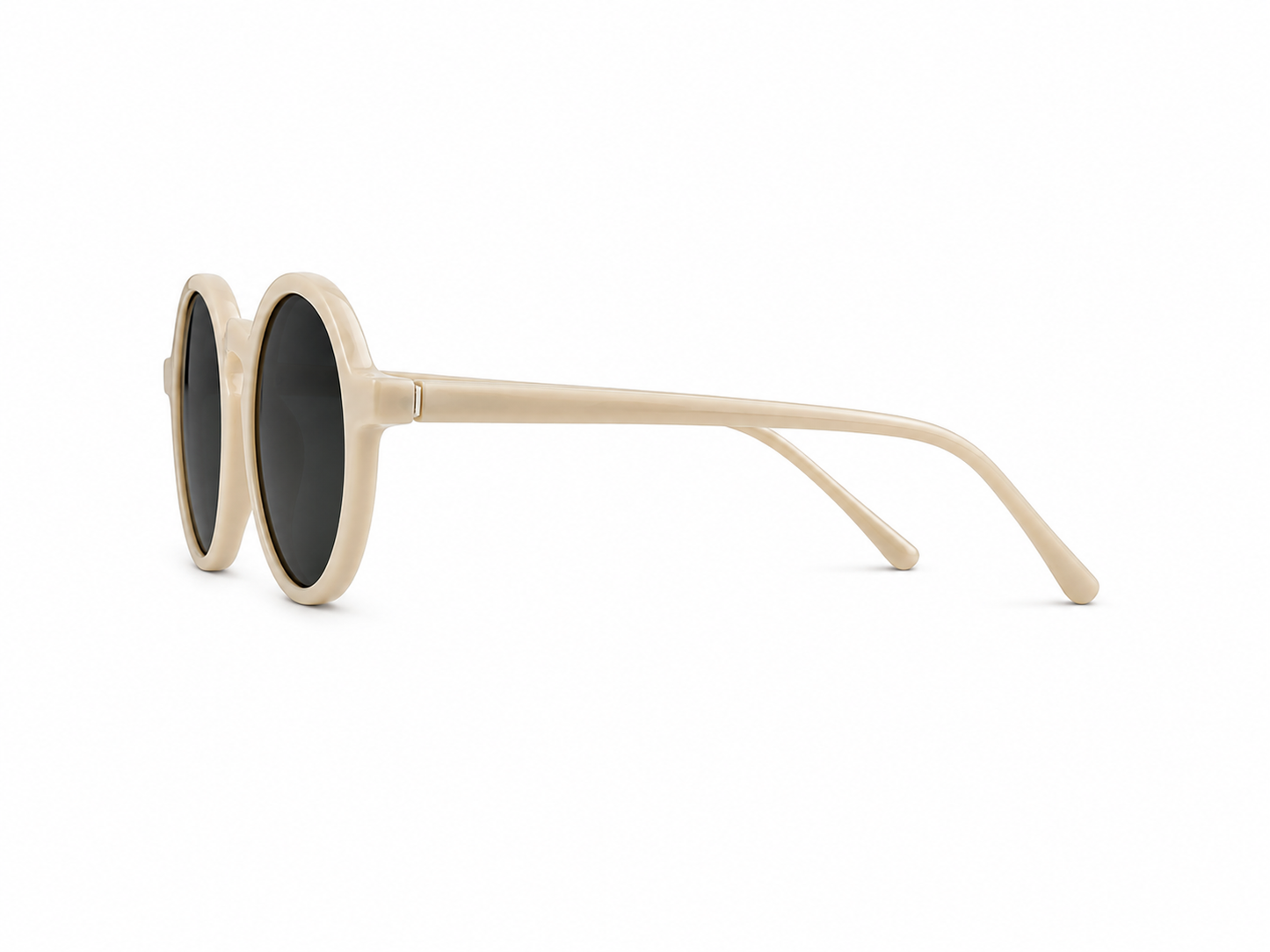 ASCEND 21 Soléa Deko-Sonnenbrille Beige-Weiß – Mediterrane Dekobrille im minimalistischen Design – Stilvolles Wohnaccessoire für Regal, Sideboard, Schaufenster & Fotostyling