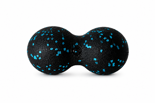 PEANUTROLL® Faszienrolle Erdnussform – Double Ball Massageball für Rücken, Nacken & Wirbelsäule – Triggerpunkt Massage zur Muskelentspannung & Regeneration – EVA Faszienball mittelfest
