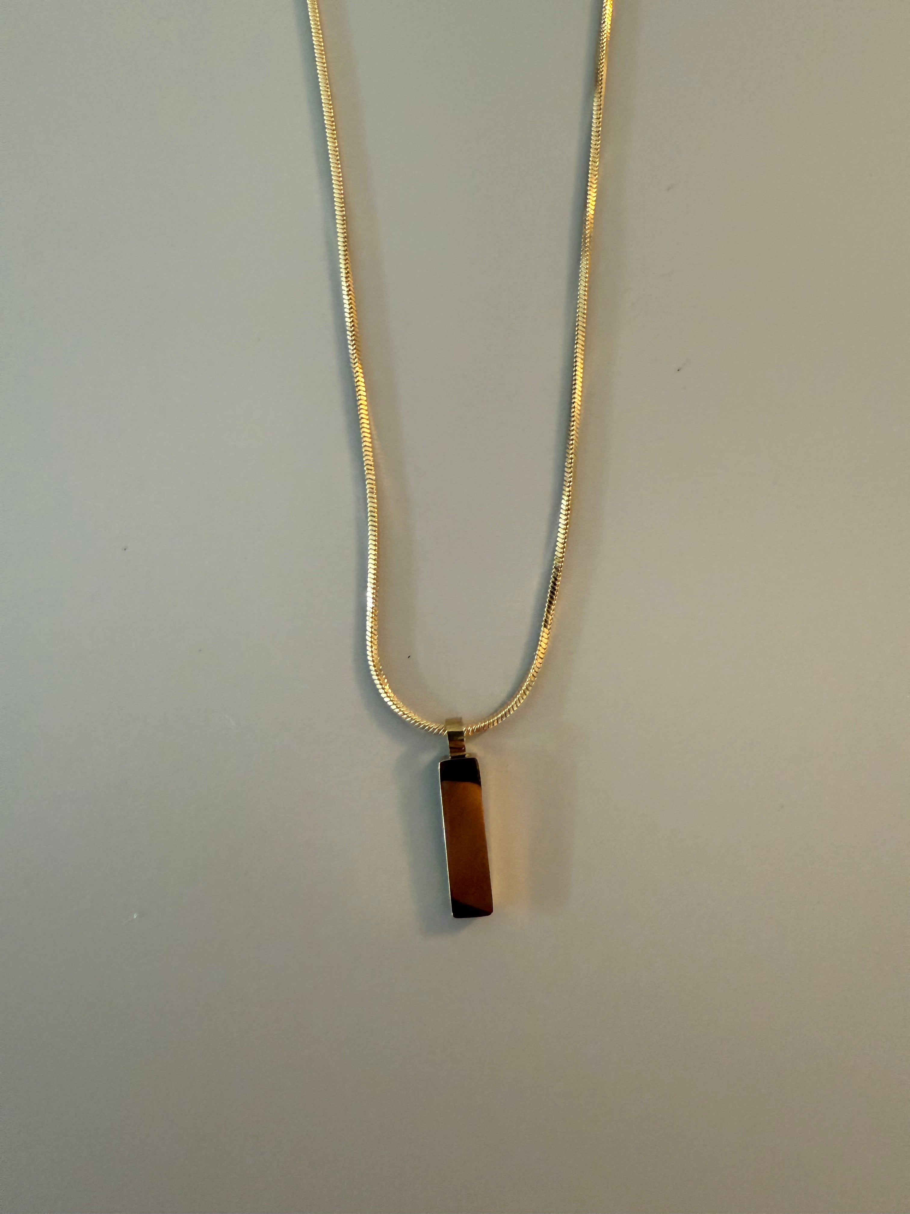 Aurora Chain - Schlichte Goldkette