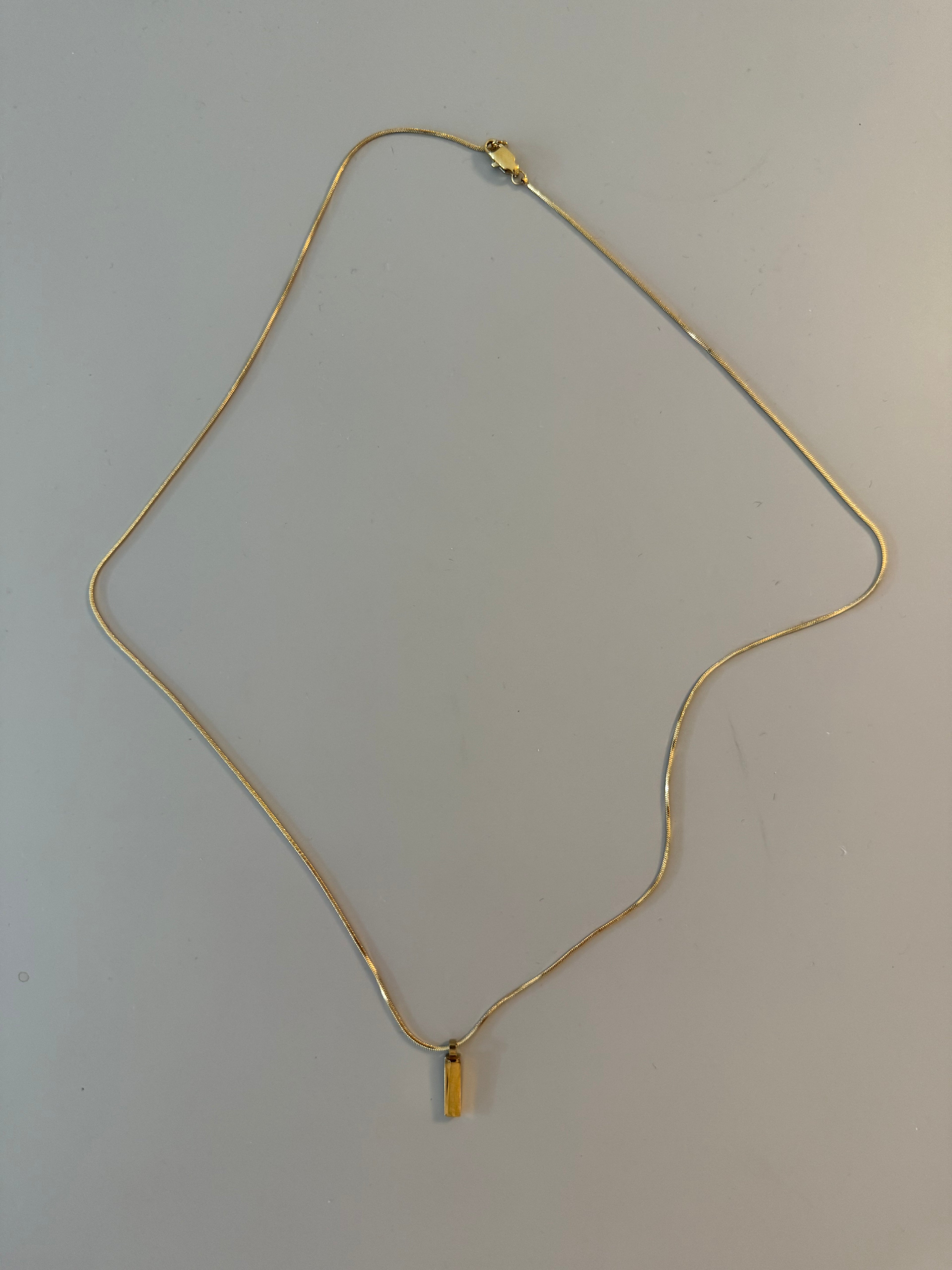 Aurora Chain - Schlichte Goldkette