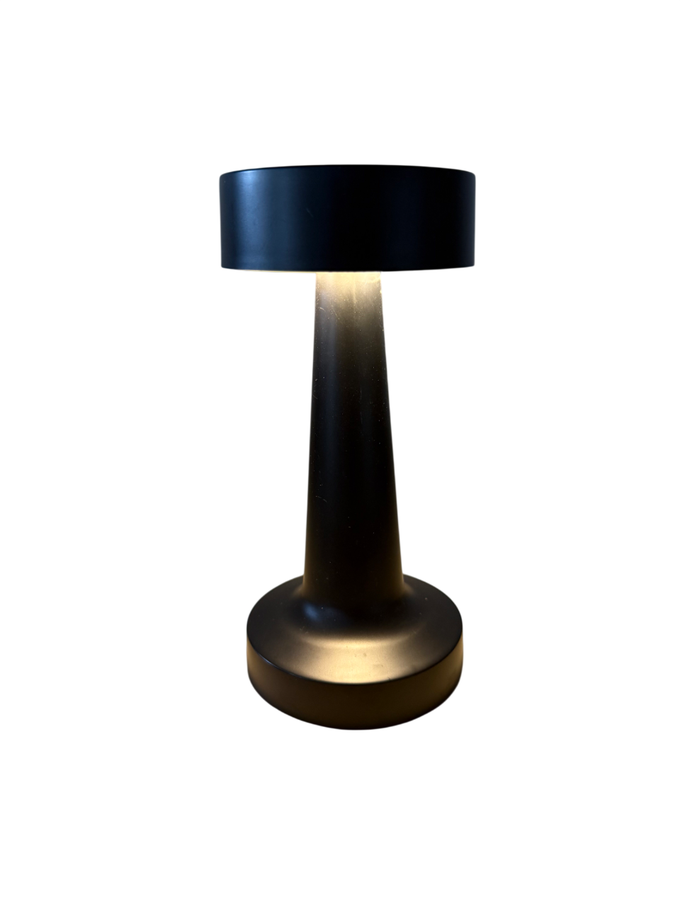 Akku-Tischlampe Black Aurora – Minimalistisches Design mit LED-Beleuchtung