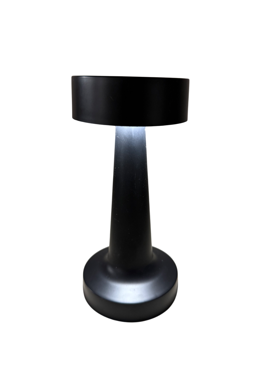 Akku-Tischlampe Black Aurora – Minimalistisches Design mit LED-Beleuchtung