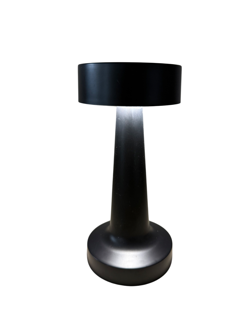 Akku-Tischlampe Black Aurora – Minimalistisches Design mit LED-Beleuchtung