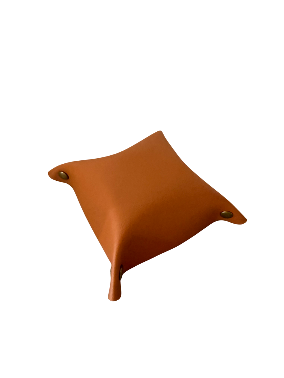 Ablageschale Classic Tray – Kunstleder Ordnungsschale mit Druckknöpfen