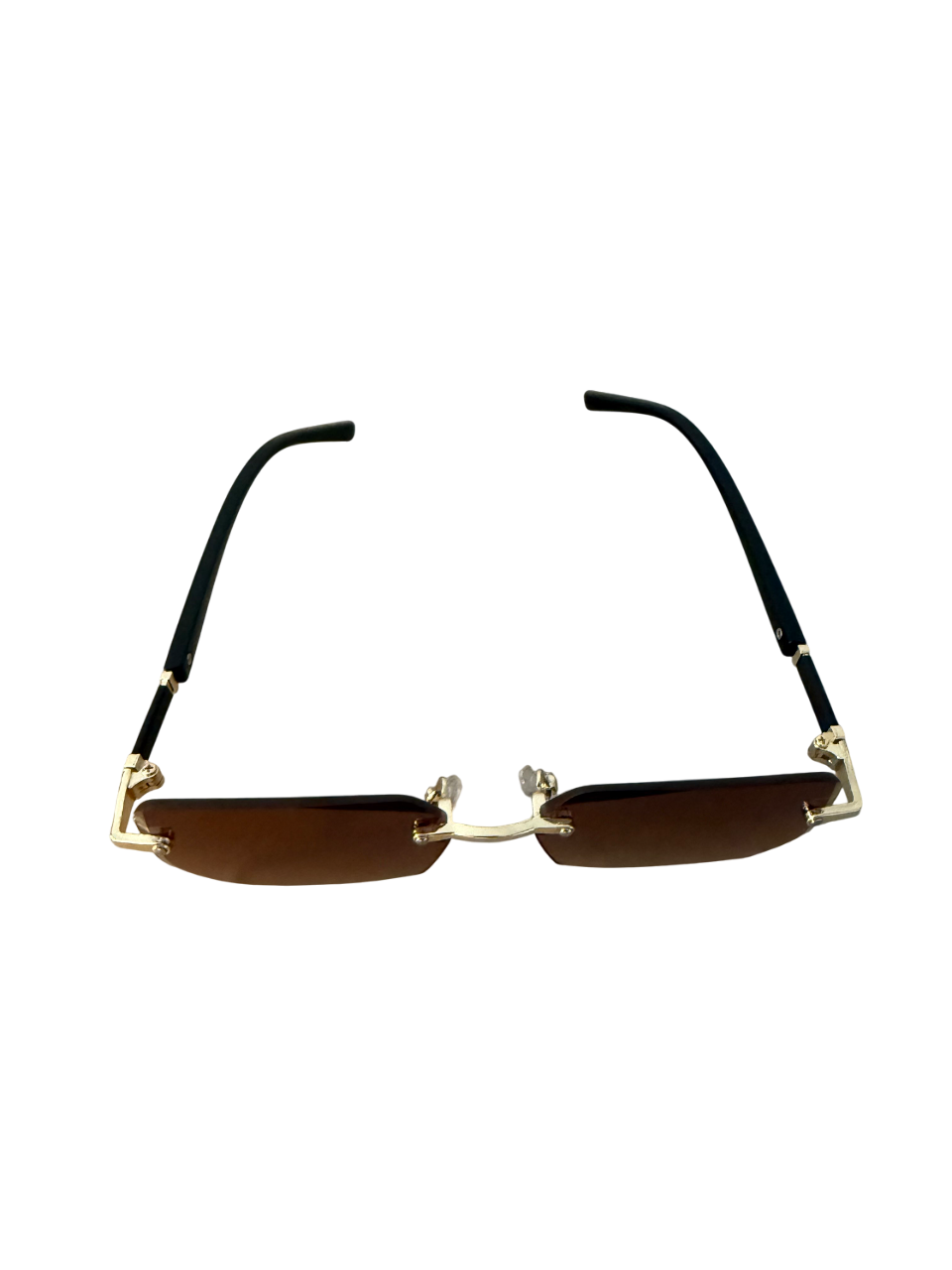 Deko-Sonnenbrille Retro Shade – Dunkelbraune Gläser, zeitloser Look