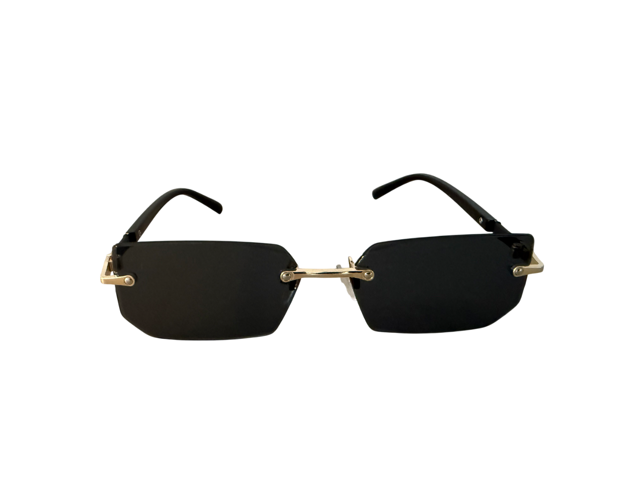 Deko-Sonnenbrille Urban Black – Schwarze Gläser, cooler Look