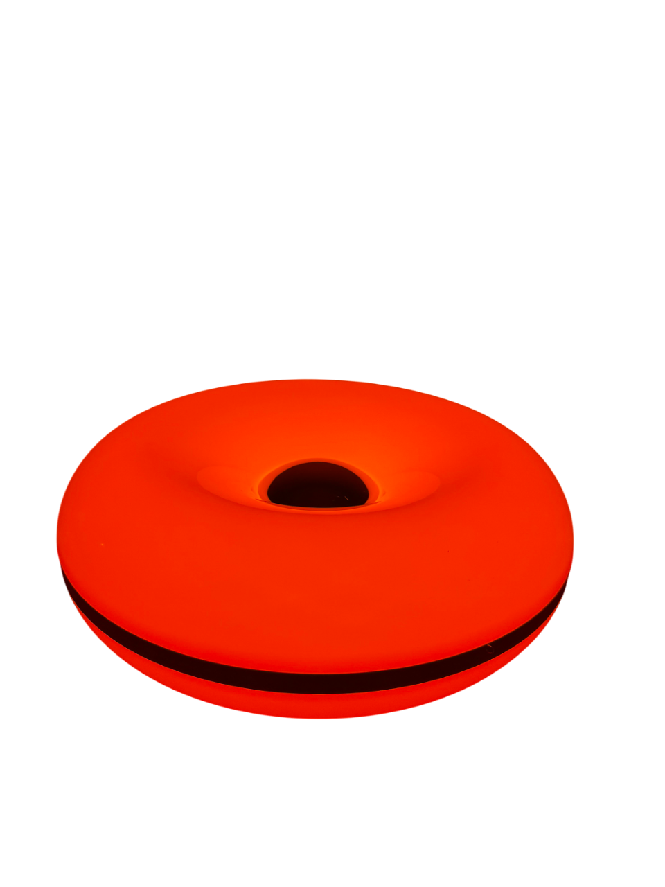 Orbit Glow Ember - orangene Design-Lampe mit Kabel & Touch