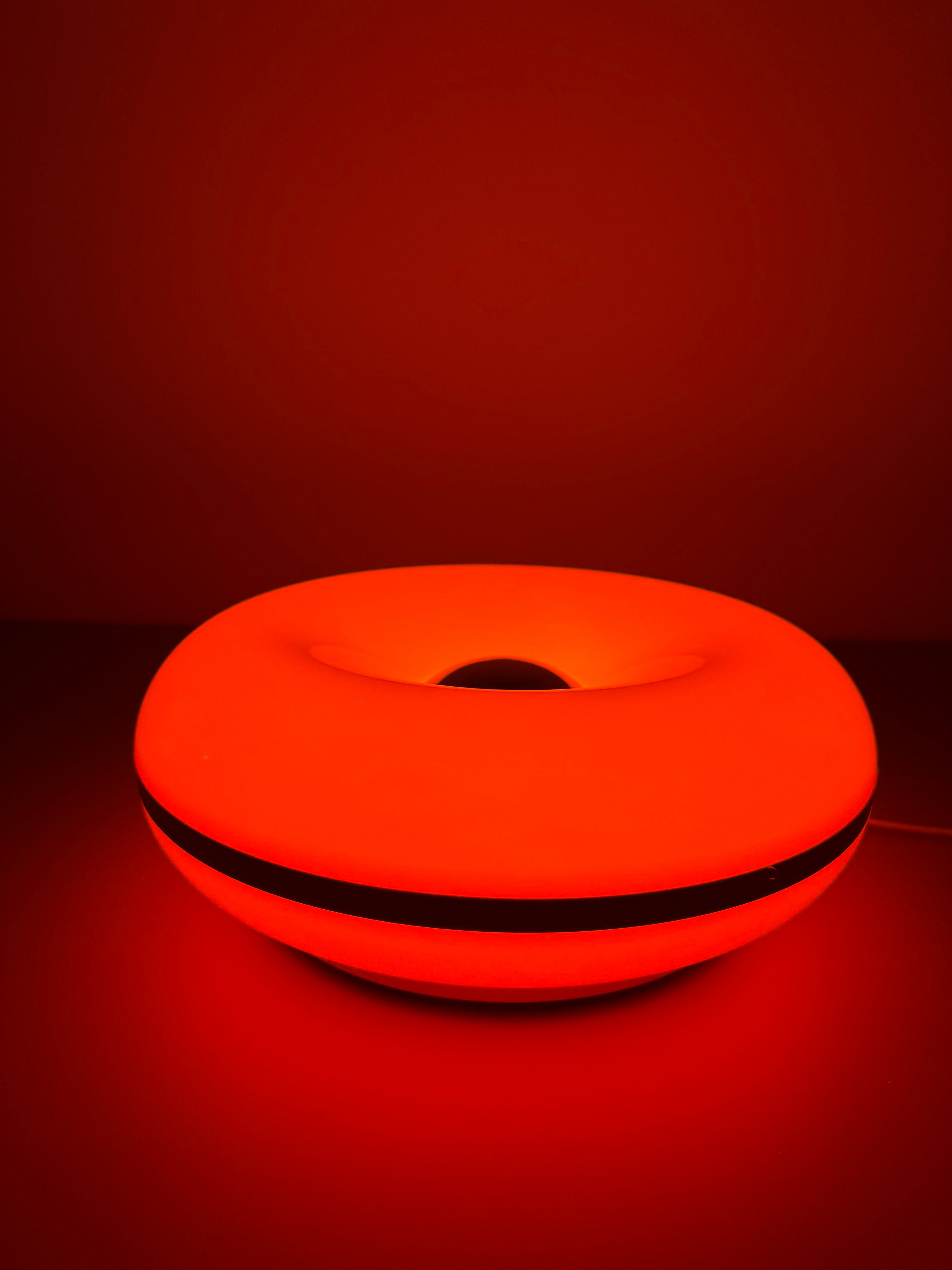 Orbit Glow Ember - orangene Design-Lampe mit Kabel & Touch