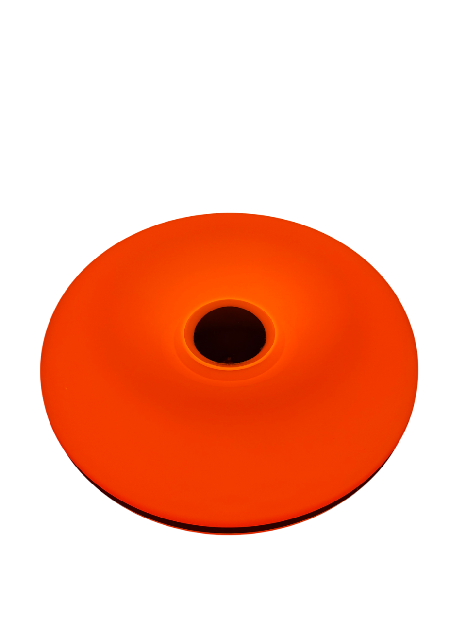 Orbit Glow Ember - orangene Design-Lampe mit Kabel & Touch