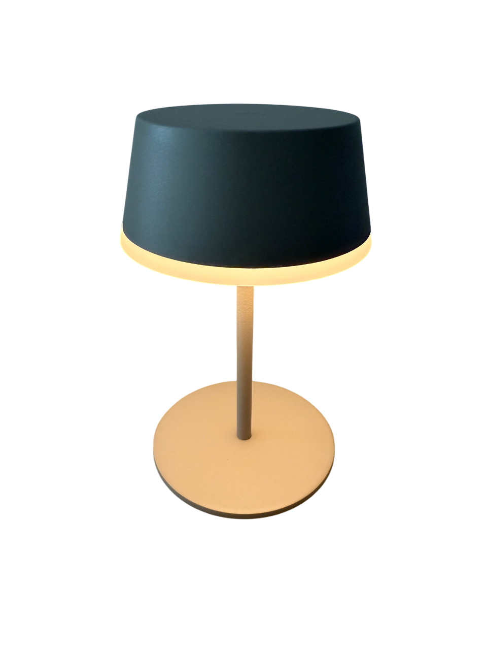 Noor Sand – Minimalistische Akku-Tischlampe in Sandfarbe | Modernes Design & warmes Licht