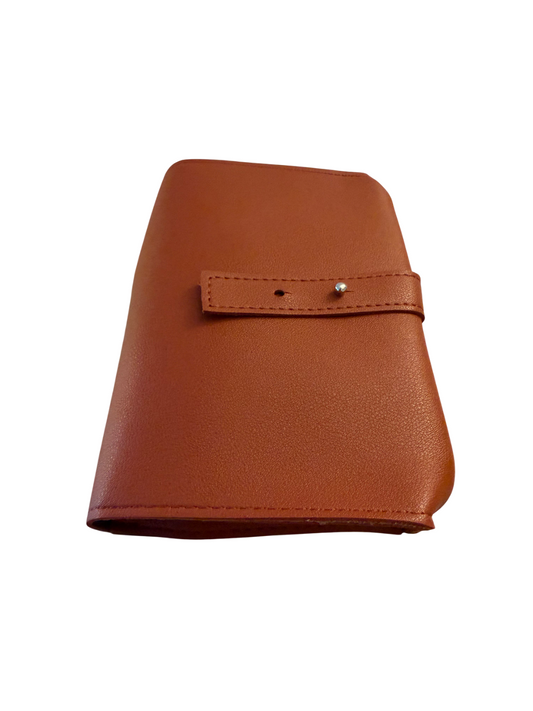 Cable Mate - Braunes Kunstleder-Etui für Ladekabel