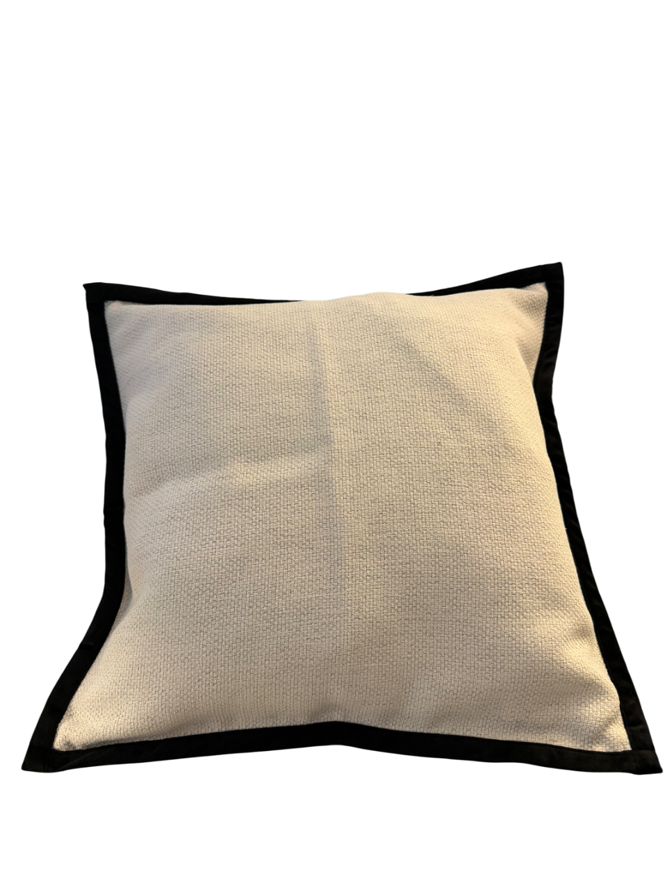 Maison Blanc - Weißes Dekokissen im französischen Stil