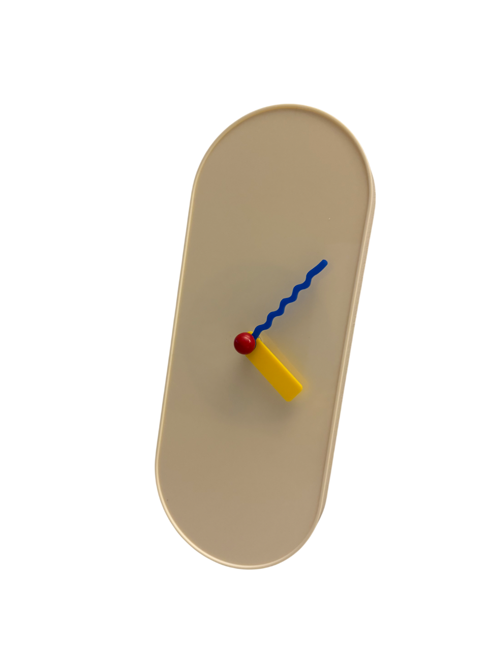 WaveTime Capsule Clock – Minimalistische Design-Wanduhr im Capsule-Style