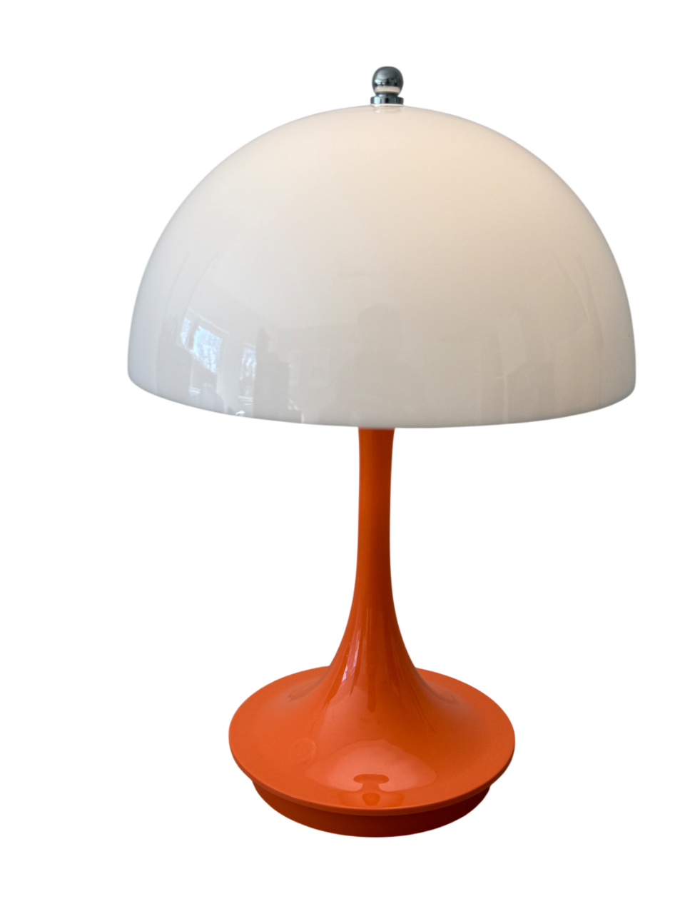 Limitierte Amber Flux Pilzlampe - orange Deko im Sommer