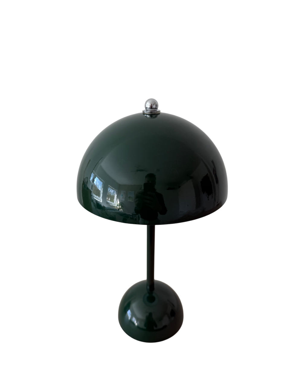 Pilzlampe Forest Glow – Große grüne Retro LED-Tischleuchte