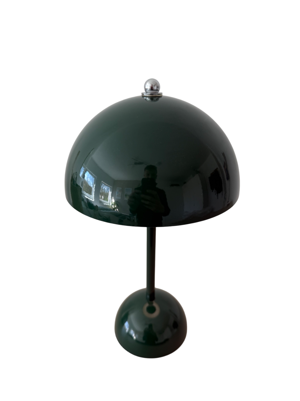 Pilzlampe Forest Glow – Große grüne Retro LED-Tischleuchte