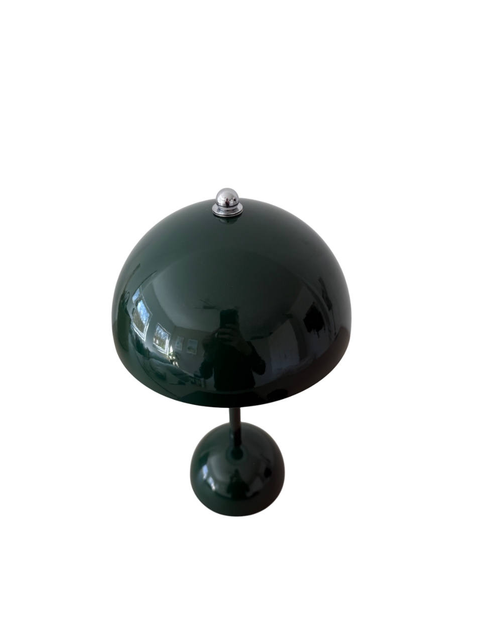 Pilzlampe Forest Glow – Große grüne Retro LED-Tischleuchte