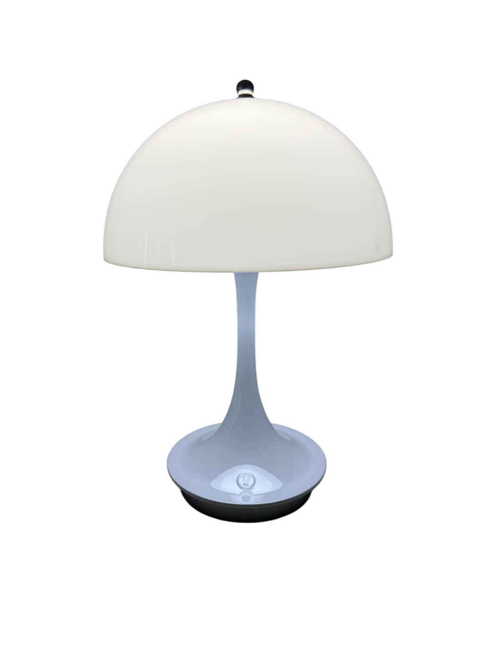 Limitierte Slate Calm Pilzlampe – grau & stilvoll im Sommer & Winter