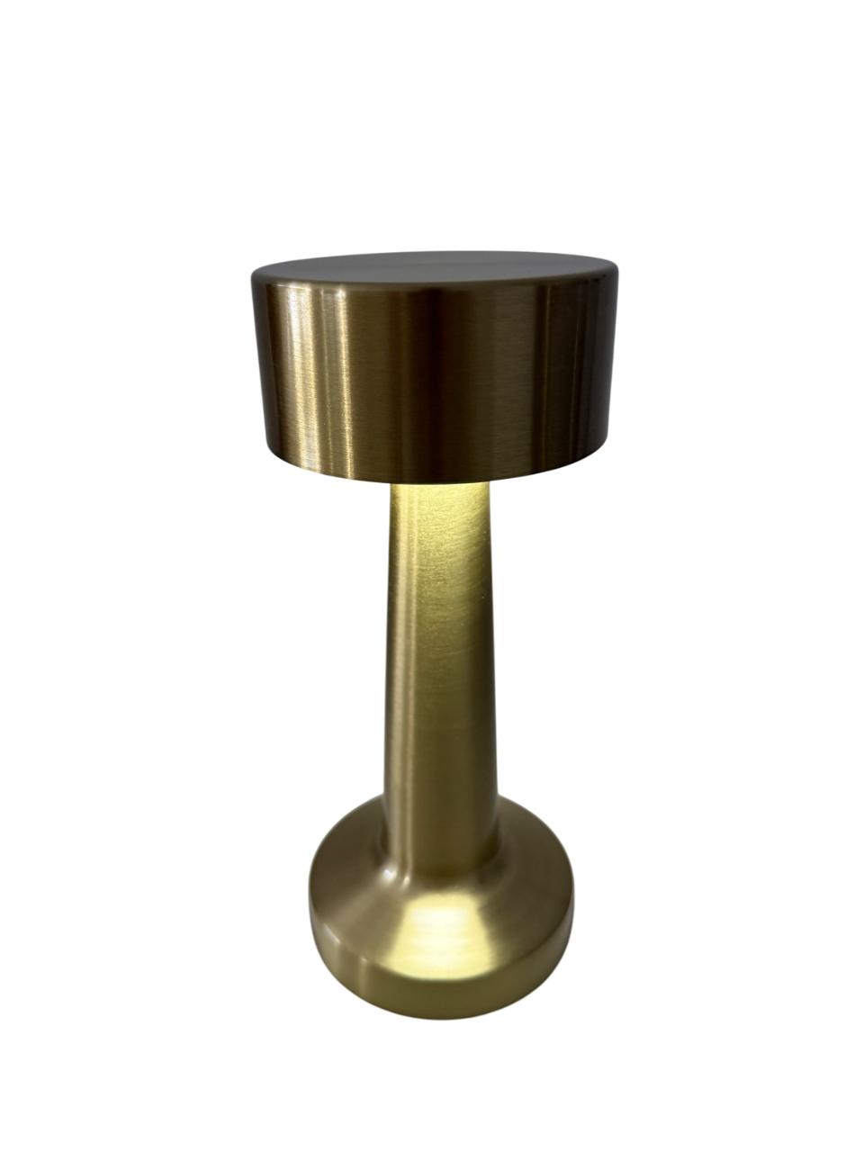 Limitierte Golden Minimal LED-Tischlampe – minimalistisch & warm