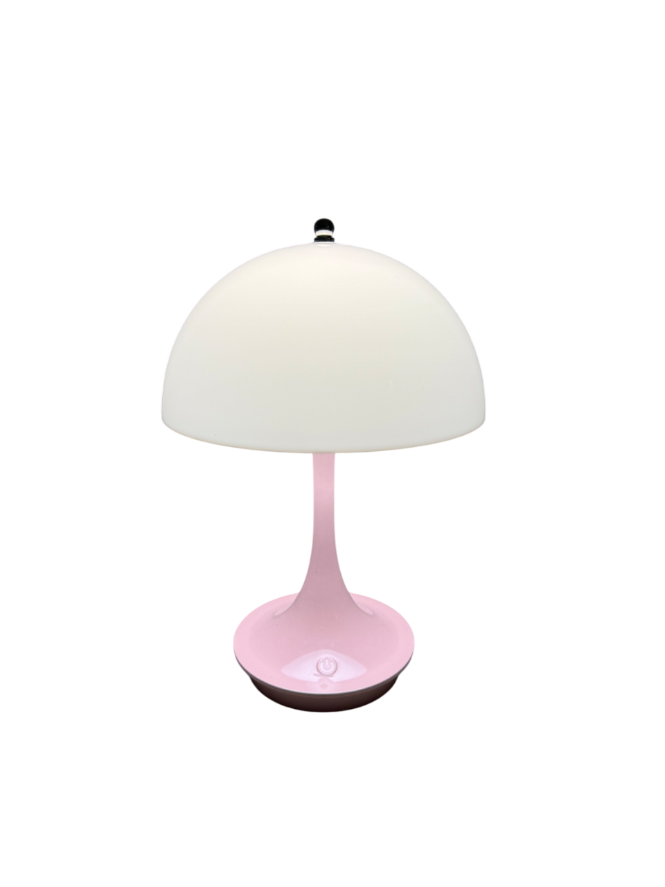 Pink Sunmush Akku-Pilzlampe – kabellos, dimmbar, stylisch