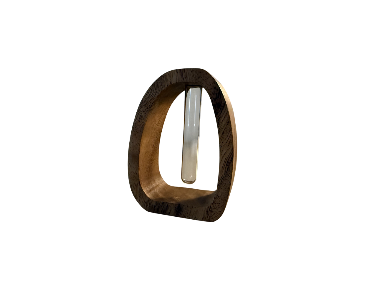 Limitierte Timber Glow Holz-Dekovase - natürlich im Sommer