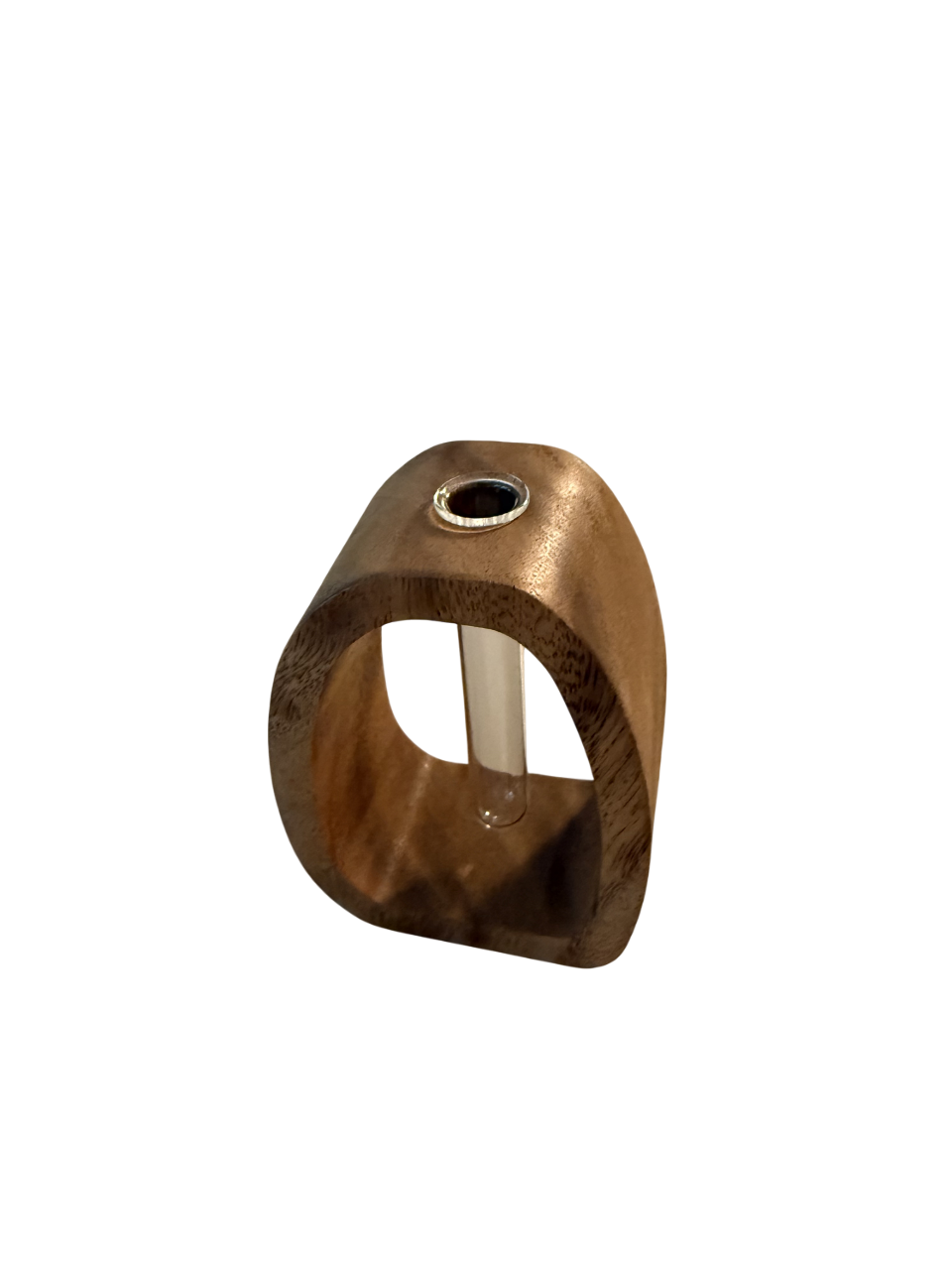 Limitierte Timber Glow Holz-Dekovase - natürlich im Sommer