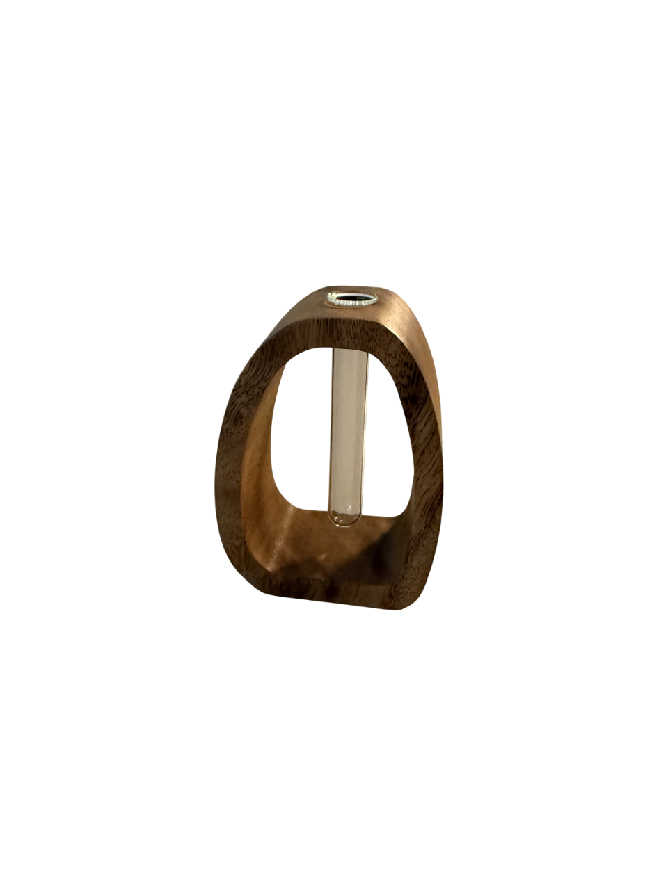 Limitierte Timber Glow Holz-Dekovase - natürlich im Sommer