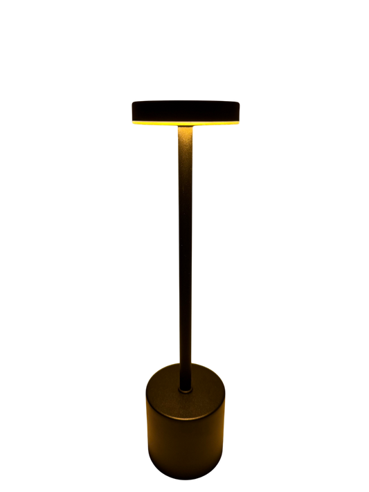 Aurora Black Touch - Stylische LED-Tischlampe in Schwarz