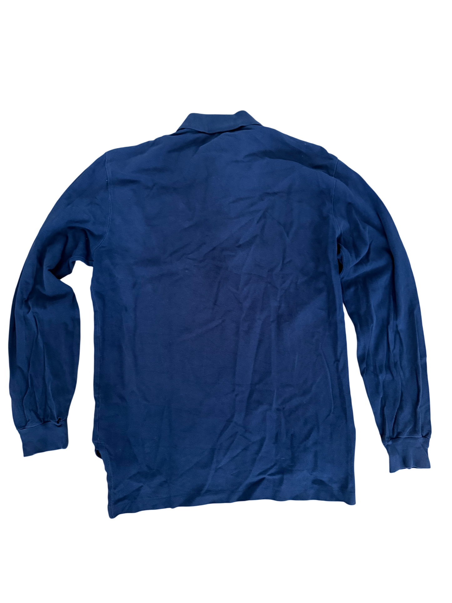 Polo Ralph Lauren Langarm Poloshirt Dunkelblau Größe S