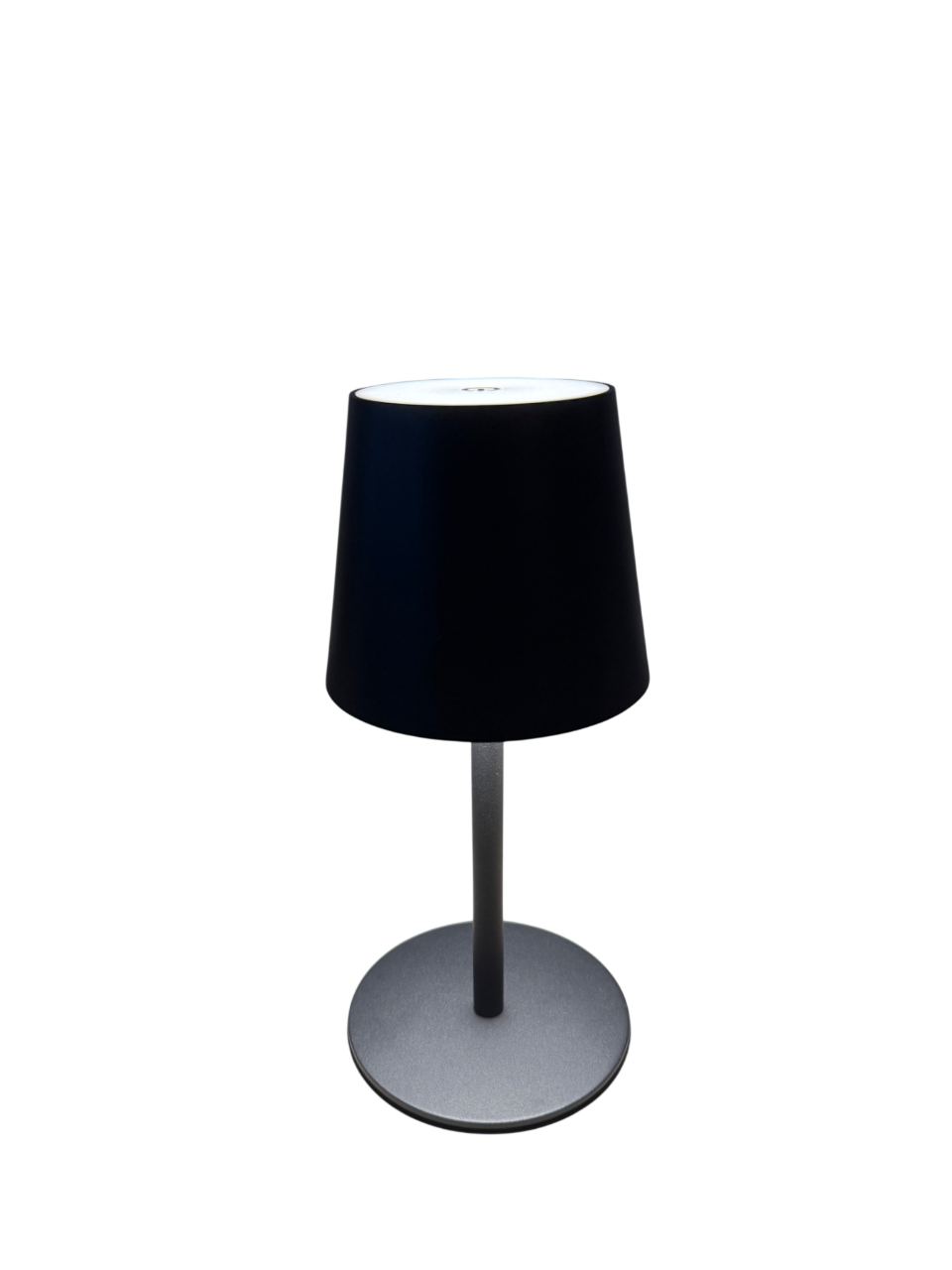 Noir Touch – Akku-Tischlampe mit Touch & warmweißem Licht